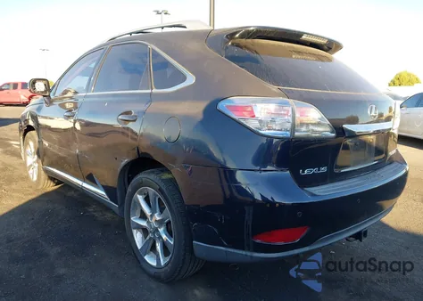 2010 Lexus Rx 350 from USA, damaged, VIN 2T2ZK1BA9AC019209